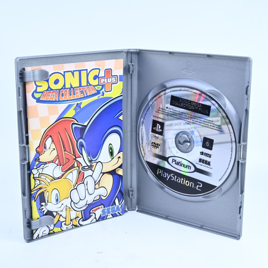 Sonic Mega Collection Plus - Sony Playstation 2 / PS2 Game + Manual - PAL