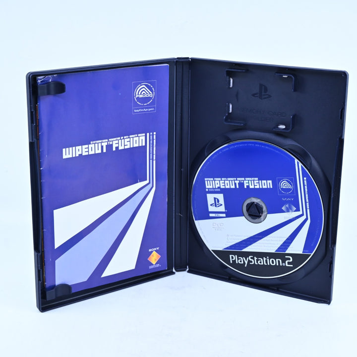 Wipeout Fusion - Sony Playstation 2 / PS2 Game + Manual - PAL - MINT DISC!