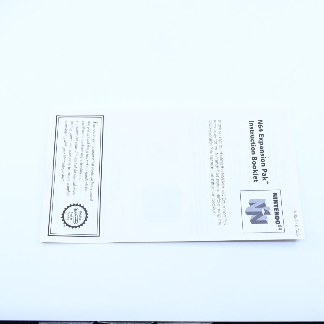 Boxed Expansion Pak - N64 / Nintendo 64 Accessory - PAL - FREE POST!