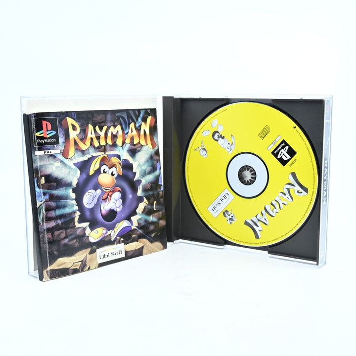 Rayman - Sony Playstation 1 / PS1 Game + Manual - PAL - MINT DISC!