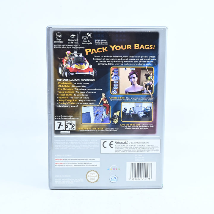 The Sims Bustin' Out - Nintendo Gamecube Game + Manual - PAL - FREE POST!