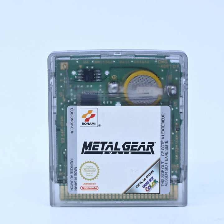 Metal Gear Solid - Nintendo Gameboy Color Boxed Game - PAL - FREE POST!