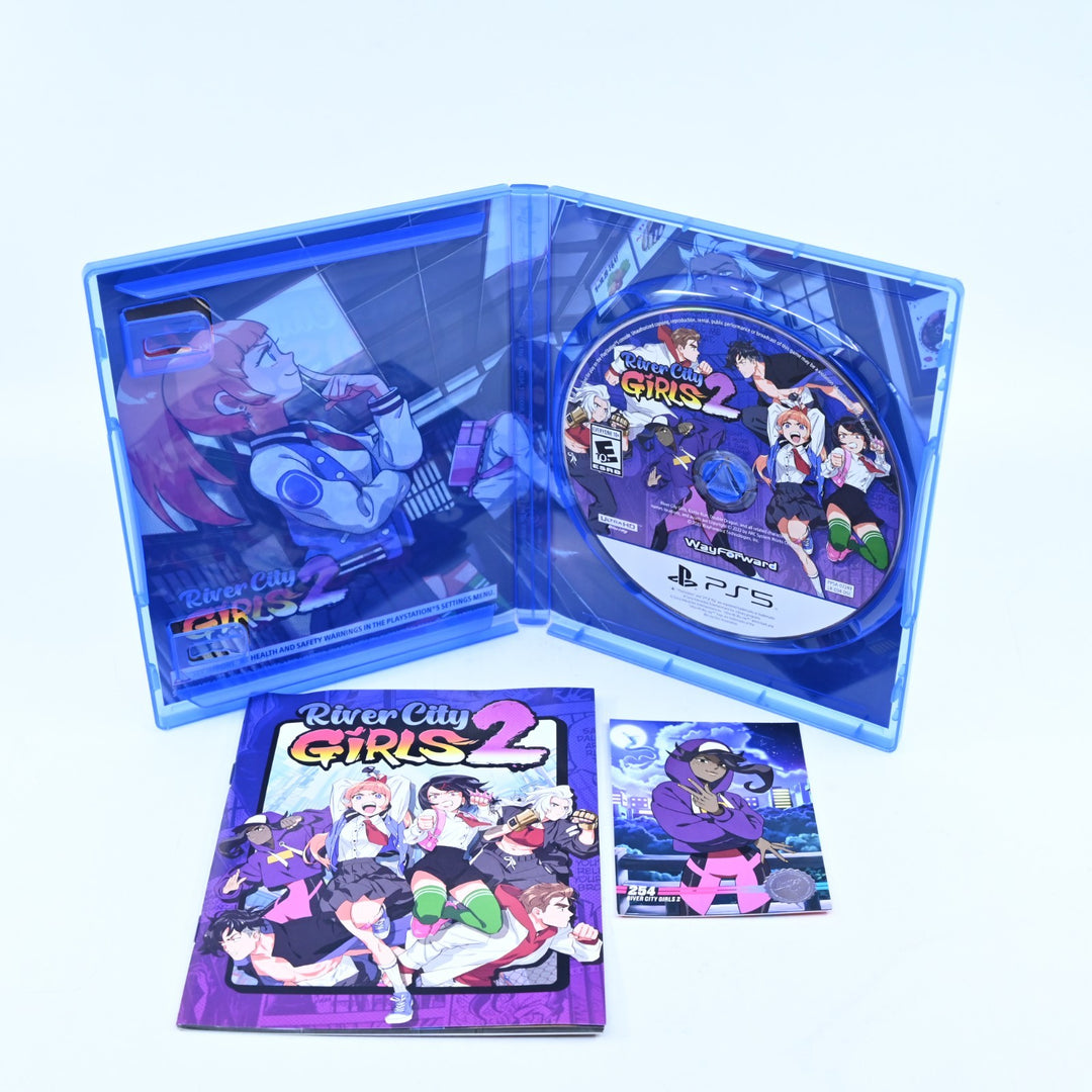 River City Girls 2 - Sony Playstation 5 / PS5 Game - Region Free - MINT DISC!