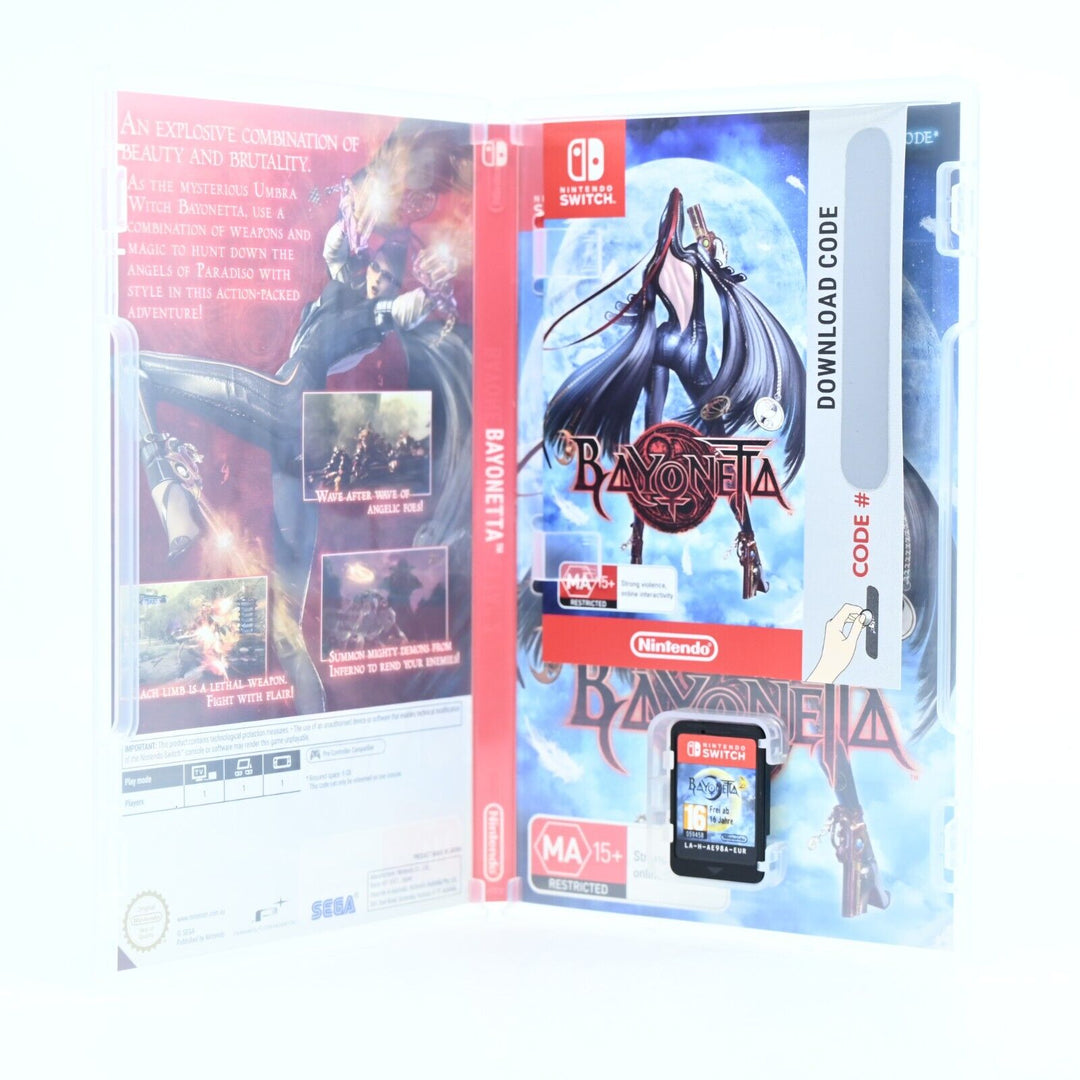 Bayonetta Special Edition - Nintendo Switch Game - FREE POST! Unused Code!