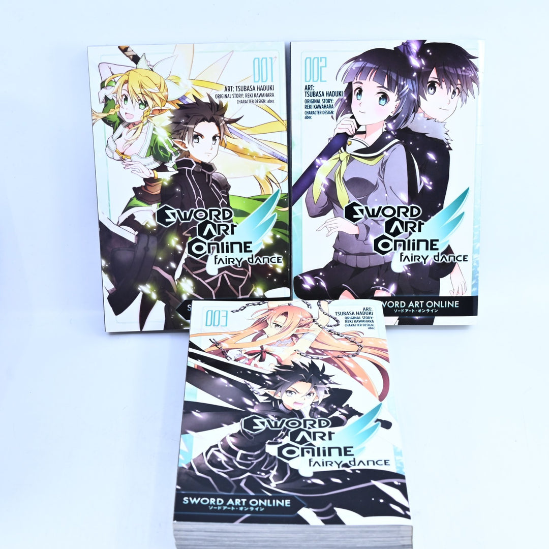Sword Art Online: Fairy Dance - Volumes 1-3 - Reki Kawahara - Manga