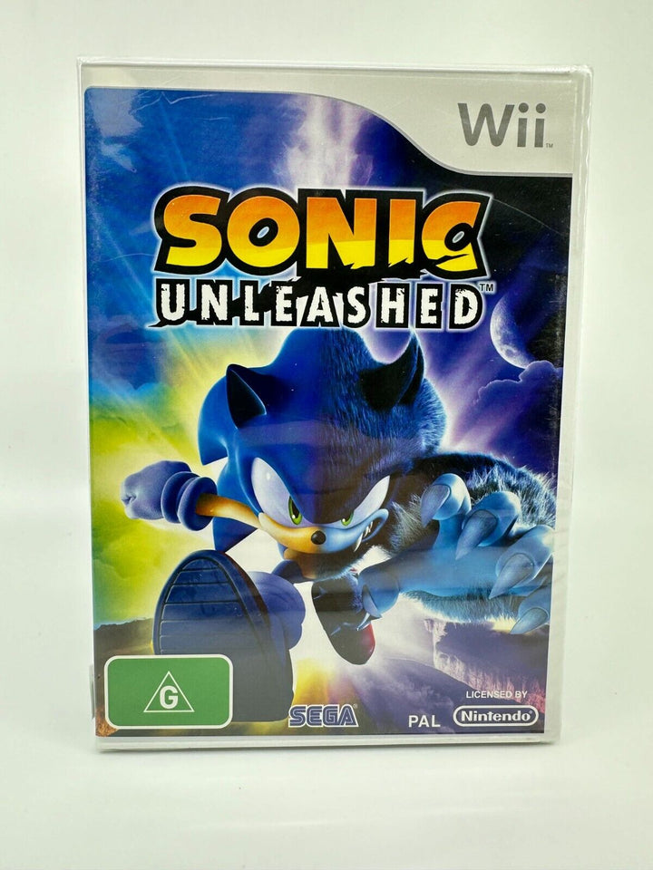 SEALED! Sonic Unleashed - Nintendo Wii Game - PAL - FREE POST!