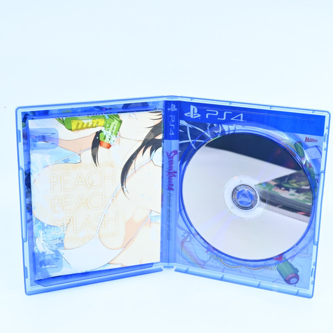 Senran Kagura Peach Beach Splash - No Shirt No Shoes All Service Ed. - PS4 Game