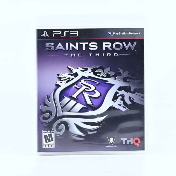 Saints Row: The Third - Sony Playstation 3 / PS3 Game + Manual - FREE POST!