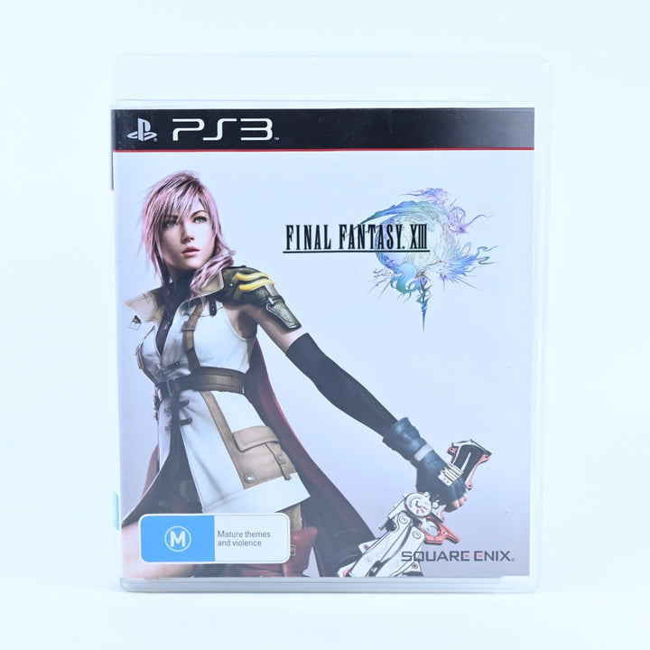 Final Fantasy XIII - Sony Playstation 3 / PS3 Game + Manual - MINT DISC!
