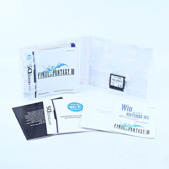 Final Fantasy III - Nintendo DS Game - PAL + Manual - FREE POST!
