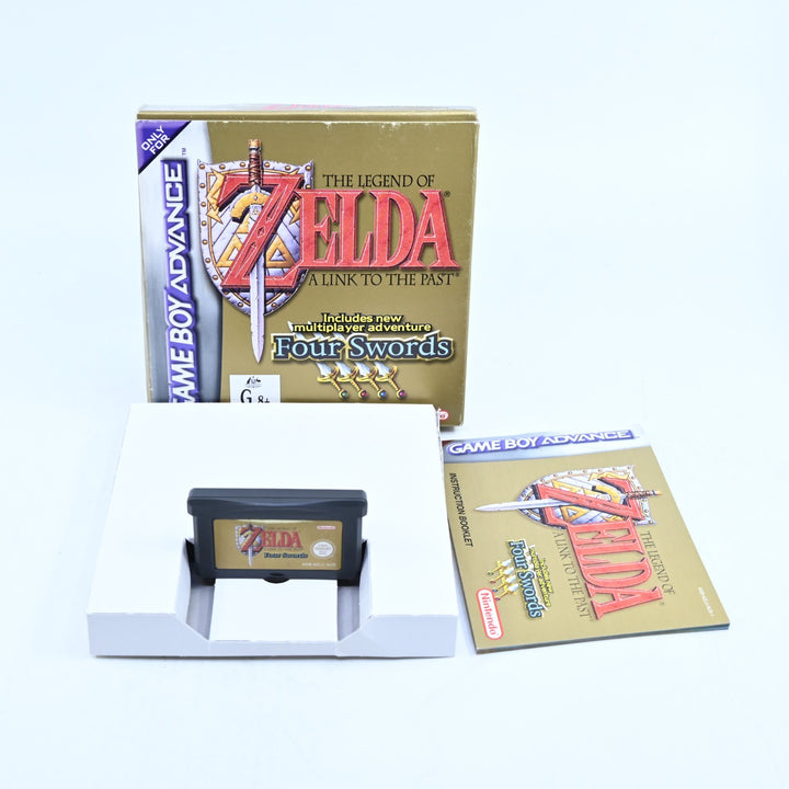 The Legend of Zelda: A Link to the Past - Four Swords - GBA Boxed Game - PAL