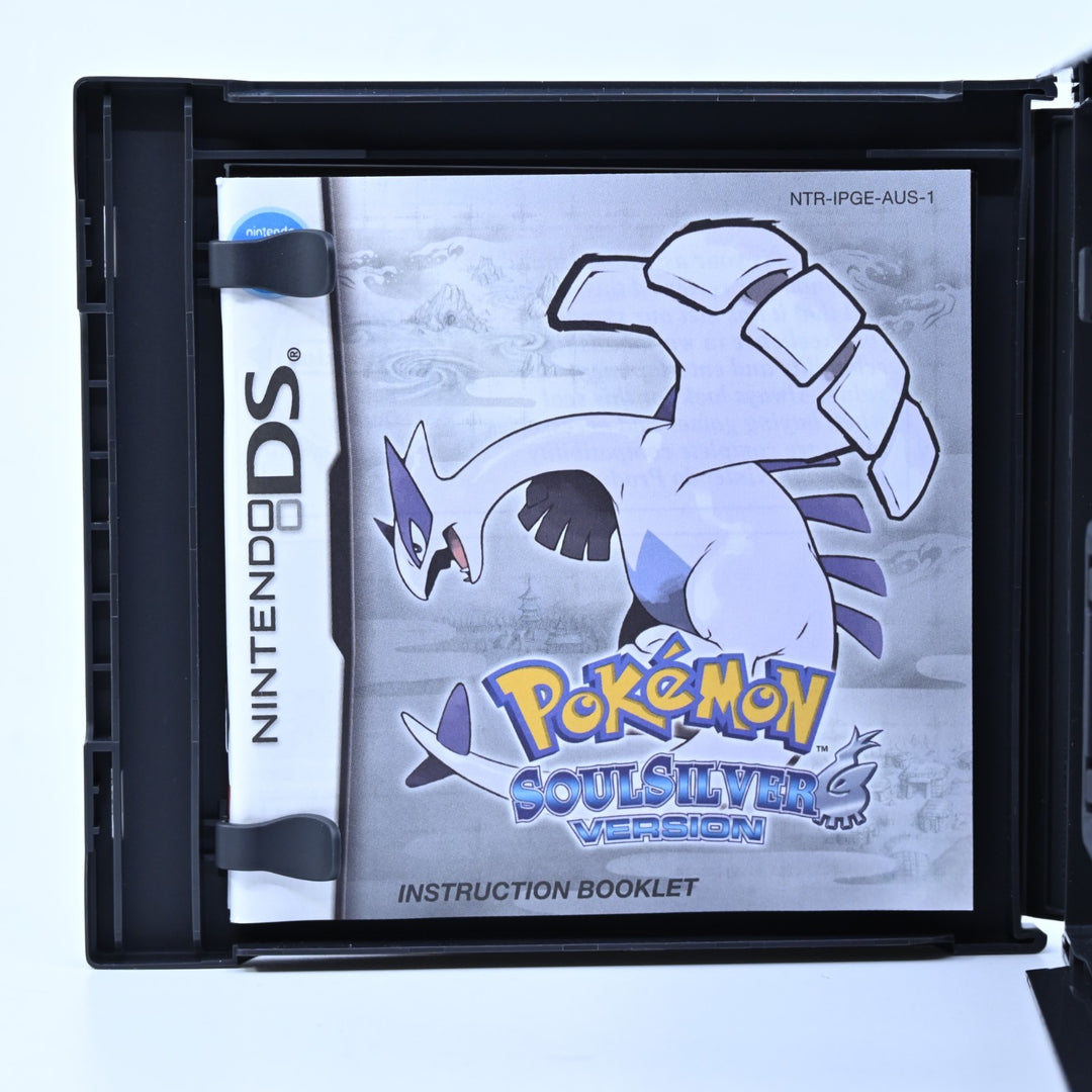 Pokemon SoulSilver Boxed + PokeWalker - Nintendo DS Game + Manual - Soul Silver!