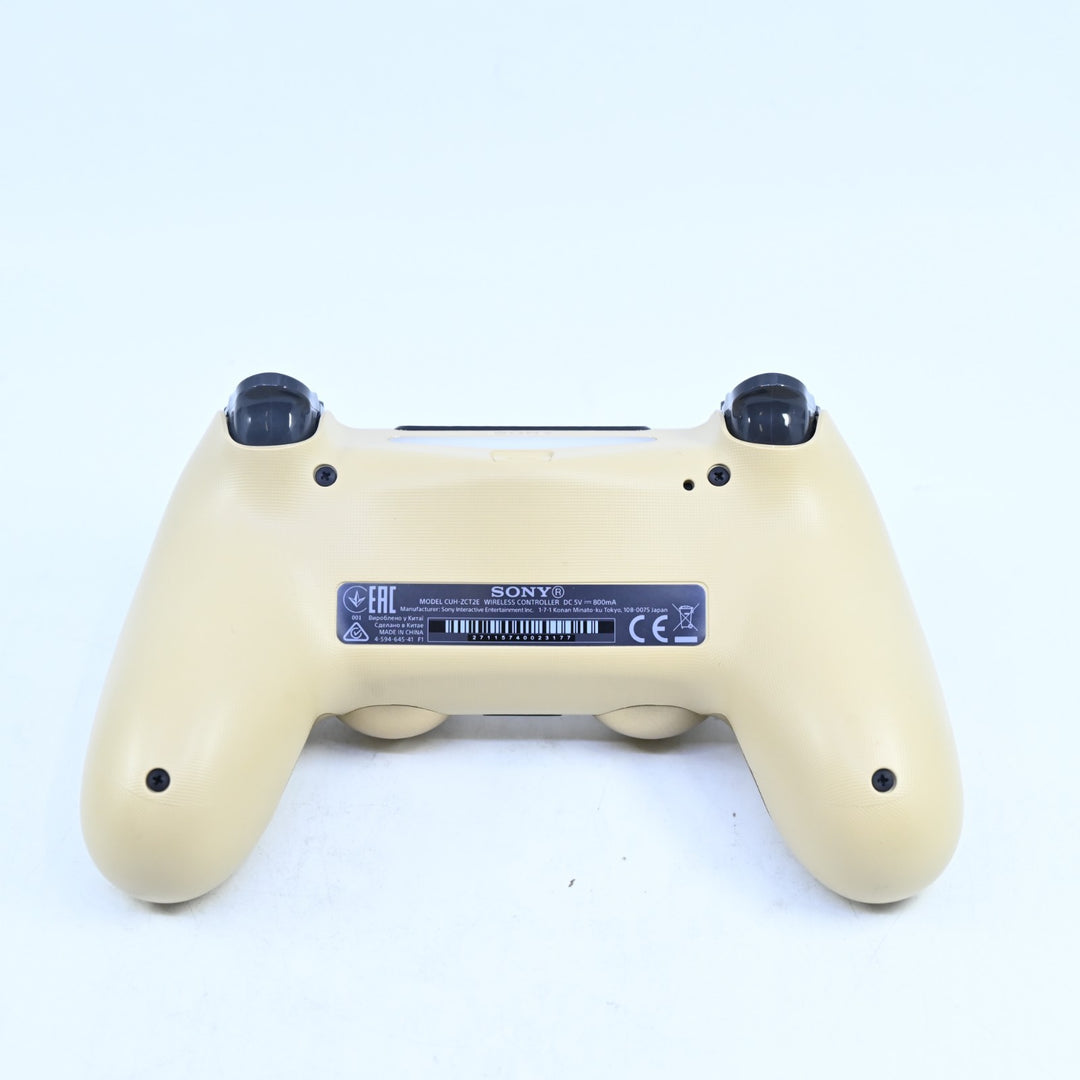 Gold DualShock Controller - Sony Playstation 4 / PS4 Accessory