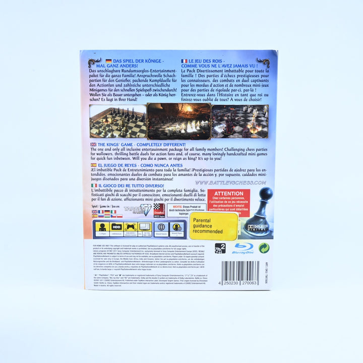 Battle vs. Chess - Sony Playstation 3 / PS3 Game + Manual - FREE POST!