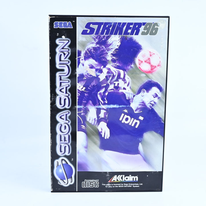 Striker 96 - Sega Saturn Game + Manual - PAL - MINT DISC!