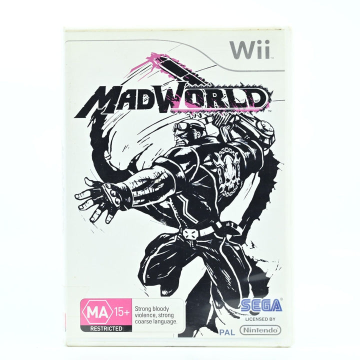 Mad World - Nintendo Wii Game - PAL - FREE POST!