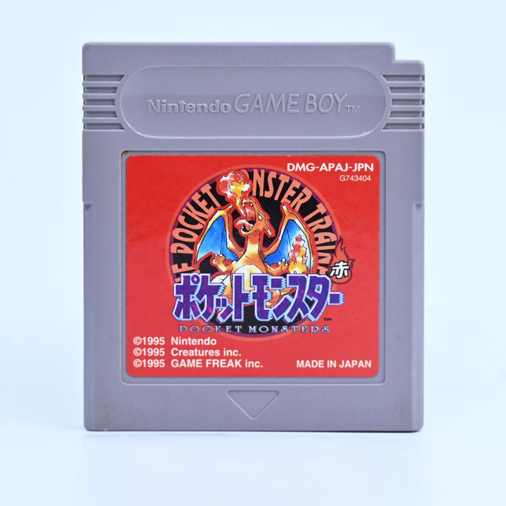 Pokemon Red Version - Nintendo Gameboy Boxed Game - No Map - NTSC-J