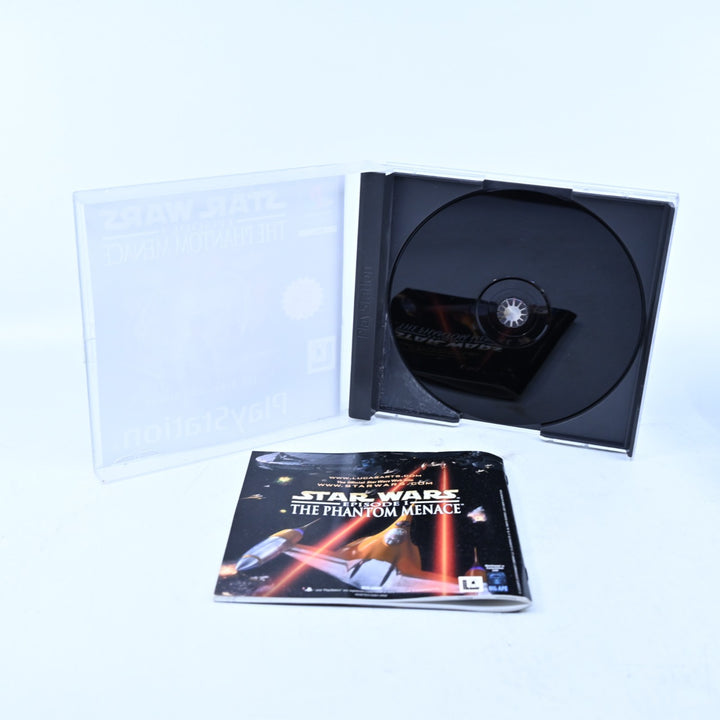 Star Wars: Episode I The Phantom Menace - Sony Playstation 1 / PS1 Game + Manual