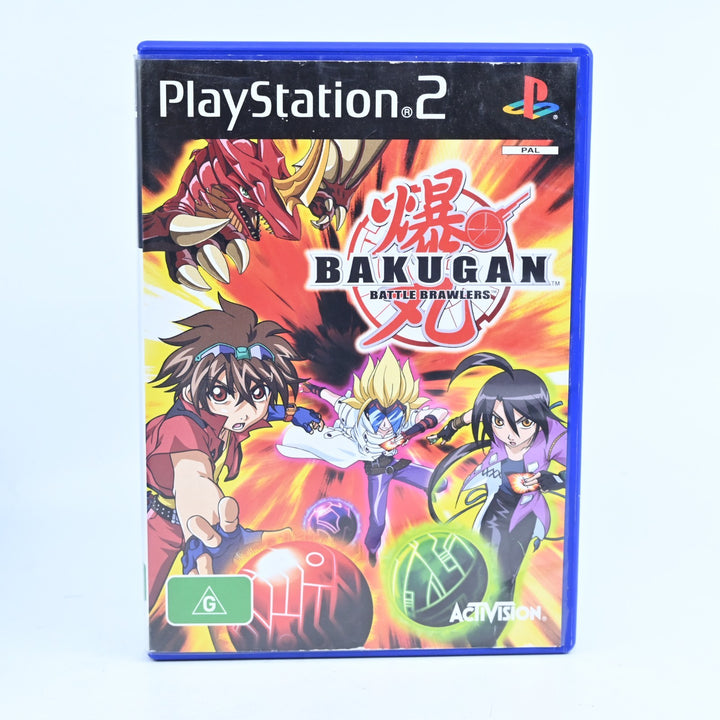 Bakugan Battle Brawlers - Sony Playstation 2 / PS2 Game + Manual - PAL
