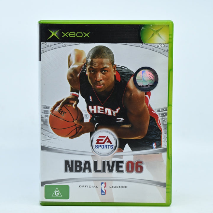 NBA Live 06 - Original Xbox Game + Manual - PAL - MINT DISC!
