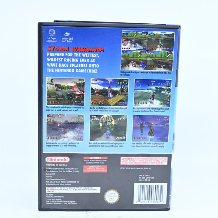 Wave Race: Blue Storm - Nintendo Gamecube Game + Manual - PAL - FREE POST!