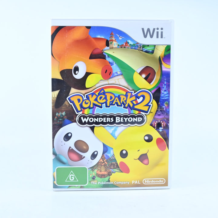 PokePark 2: Wonders Beyond - Nintendo Wii Game + Manual - PAL - MINT DISC!
