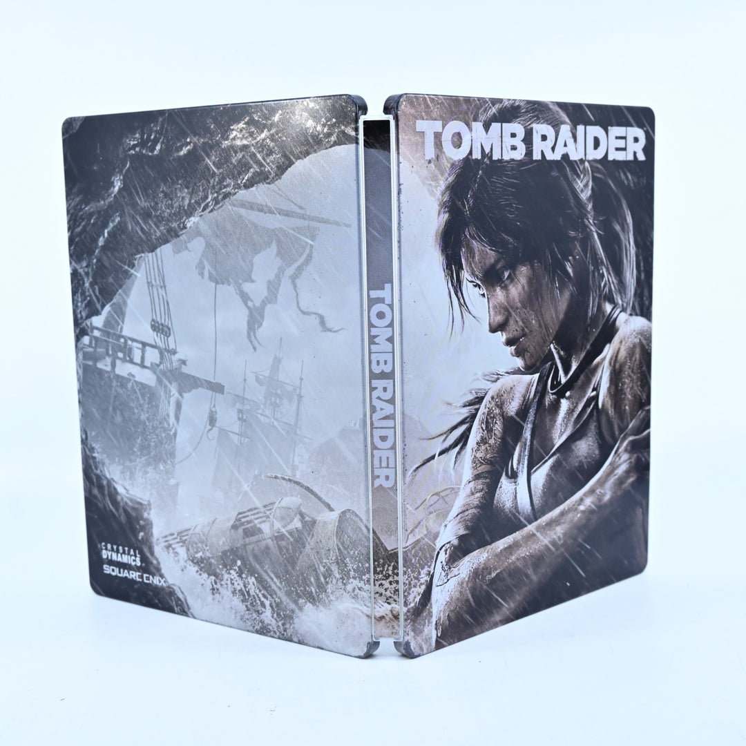 Tomb Raider - Steelbook Edition - Xbox 360 Game + Manual - PAL - MINT DISC!