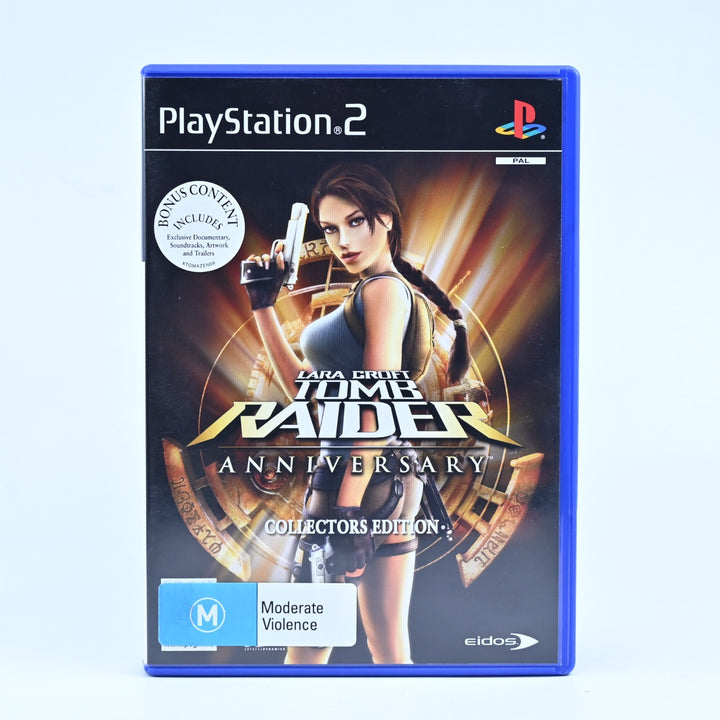 Lara Croft Tomb Raider Anniversary - Collector's Edition - PS2 Game + Manual