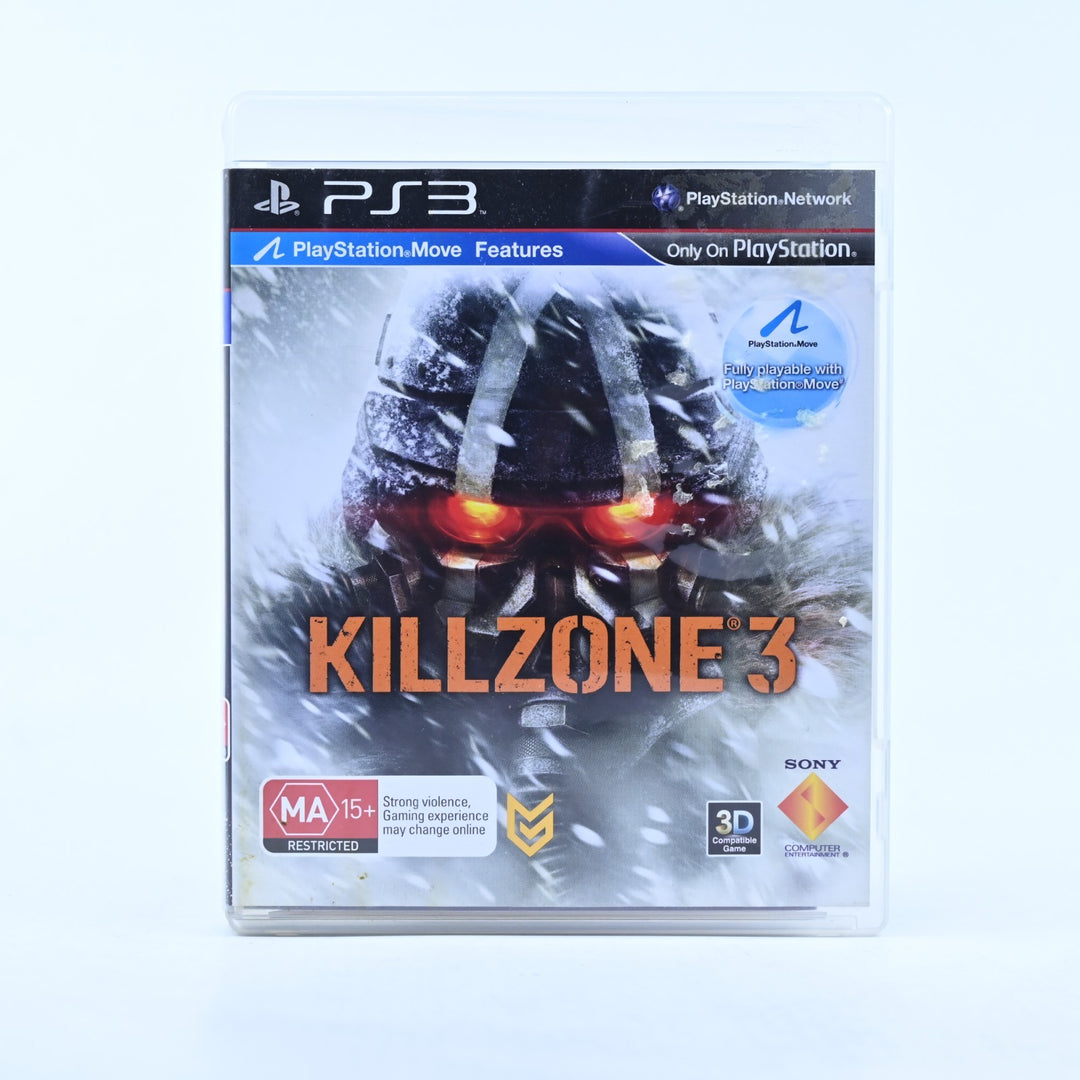 Killzone 3 - Sony Playstation 3 / PS3 Game + Manual - MINT DISC!