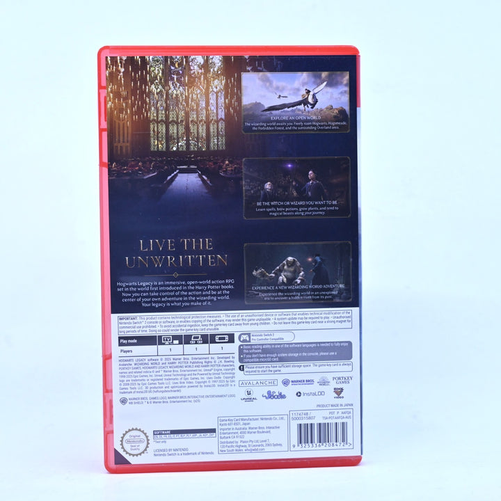 Hogwards Legacy - Nintendo Switch 2 Game - FREE POST!
