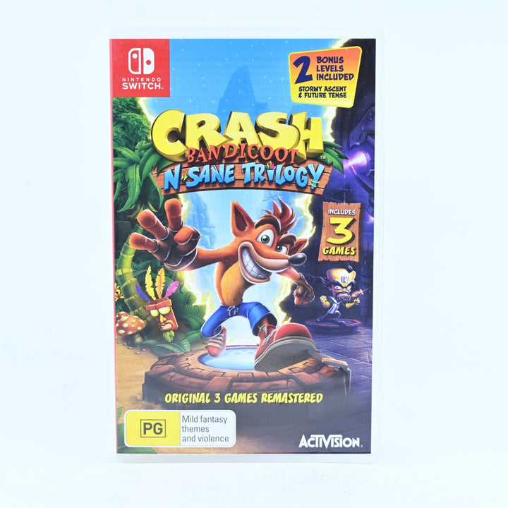 Crash Bandicoot N.Sane Trilogy - Nintendo Switch Game - FREE POST!