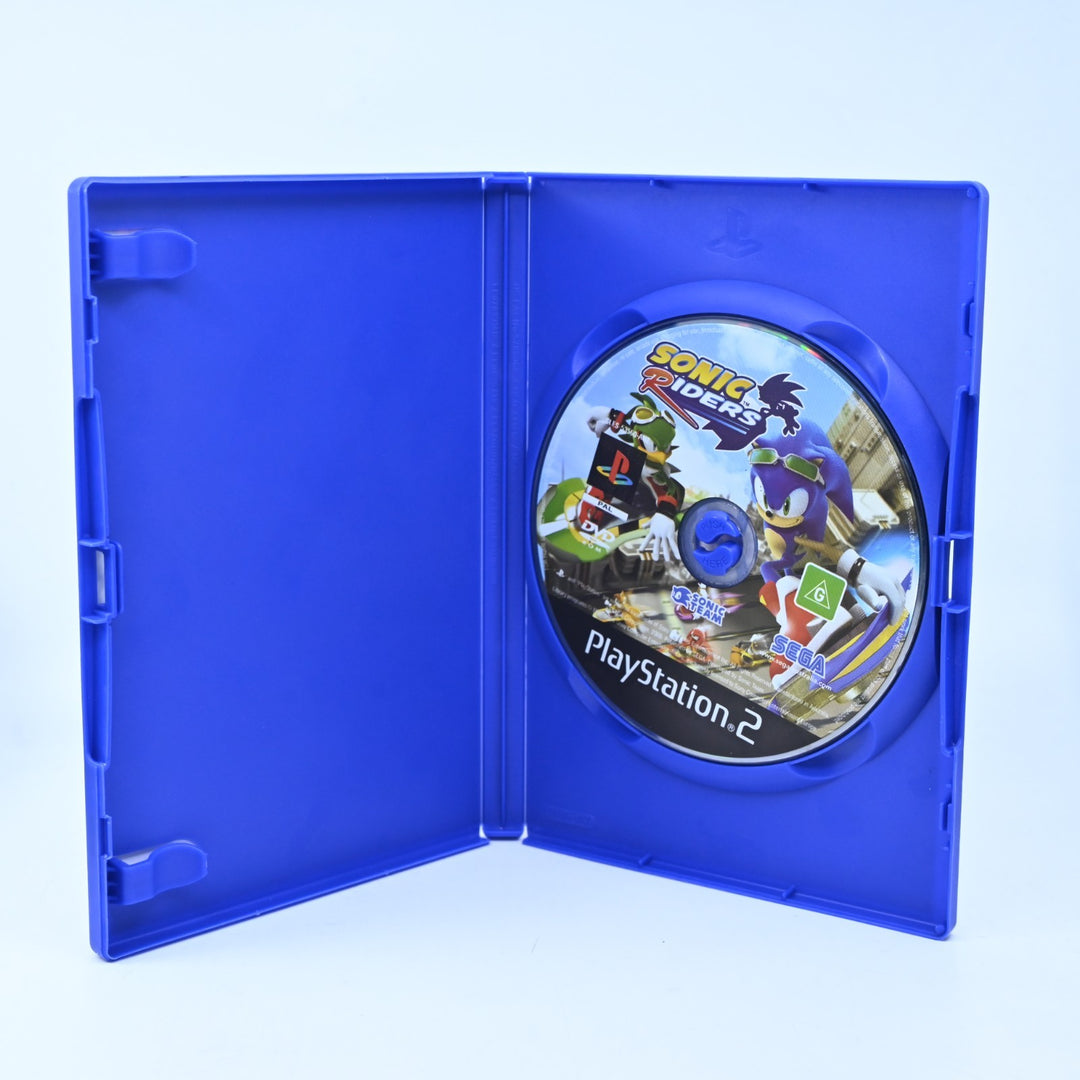 Sonic Riders - Sony Playstation 2 / PS2 Game - No Manual - PAL - MINT DISC!