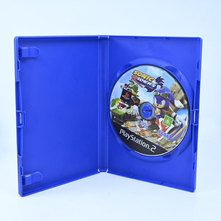 Sonic Riders - Sony Playstation 2 / PS2 Game - No Manual - PAL - MINT DISC!