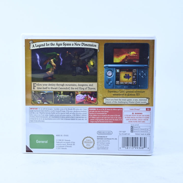 The Legend of Zelda: Ocarina of Time 3D - Nintendo 3DS Game - PAL + Manual