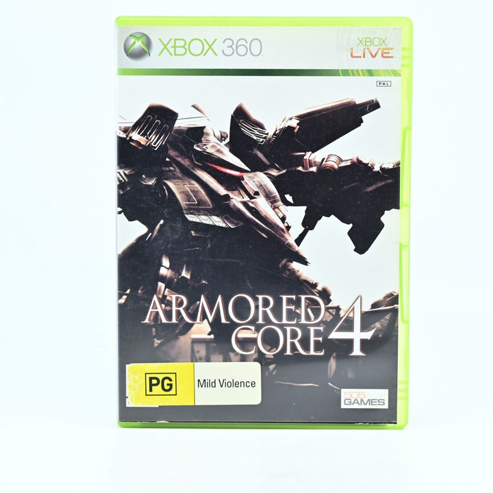 Armored Core 4 - Xbox 360 Game + Manual - PAL - MINT DISC!