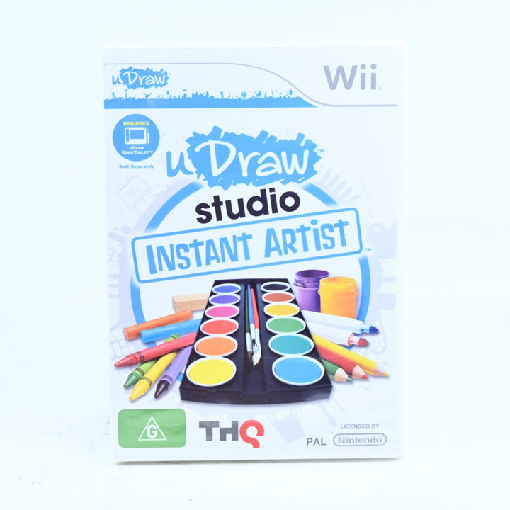 SEALED! uDraw Studio Instant Artist - Nintendo Wii Game + Manual - PAL