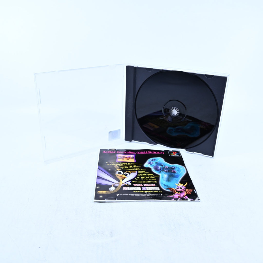Spyro 2: Gateway to Glimmer - Sony Playstation 1 / PS1 Game + Manual - PAL