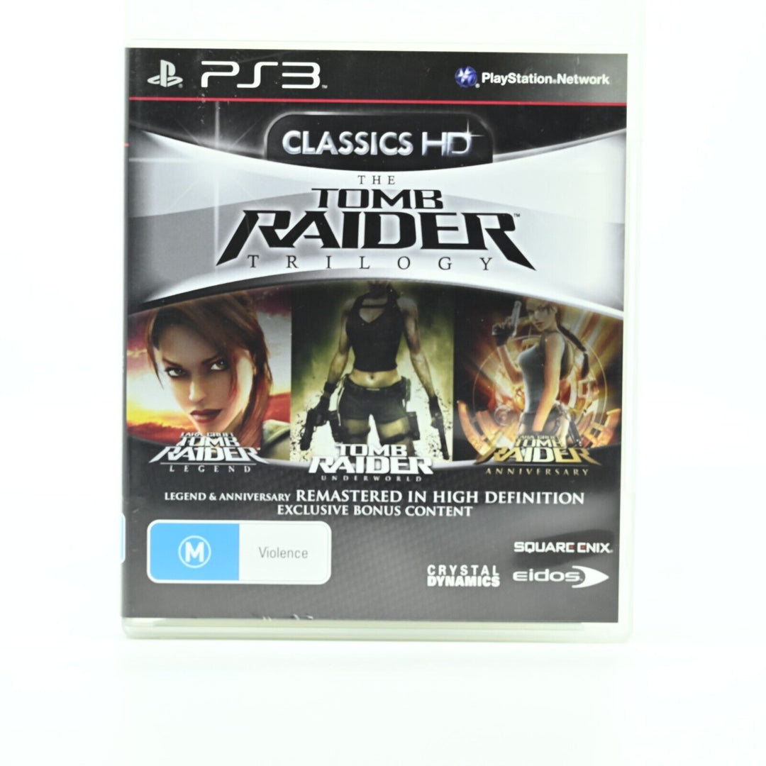 The Tomb Raider Trilogy - Sony Playstation 3 / PS3 Game - FREE POST!