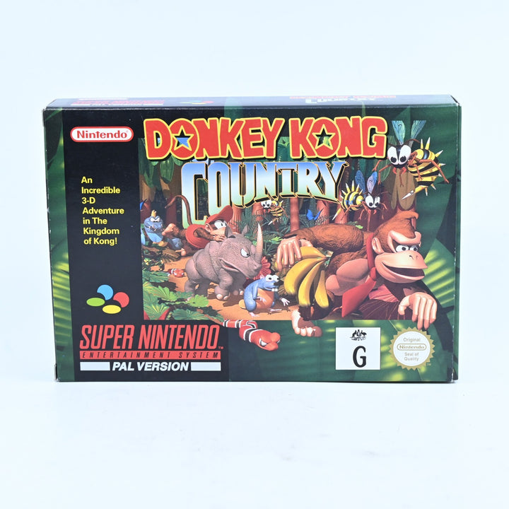Donkey Kong Country - Super Nintendo/ SNES Boxed Game - PAL Excellent Condition!