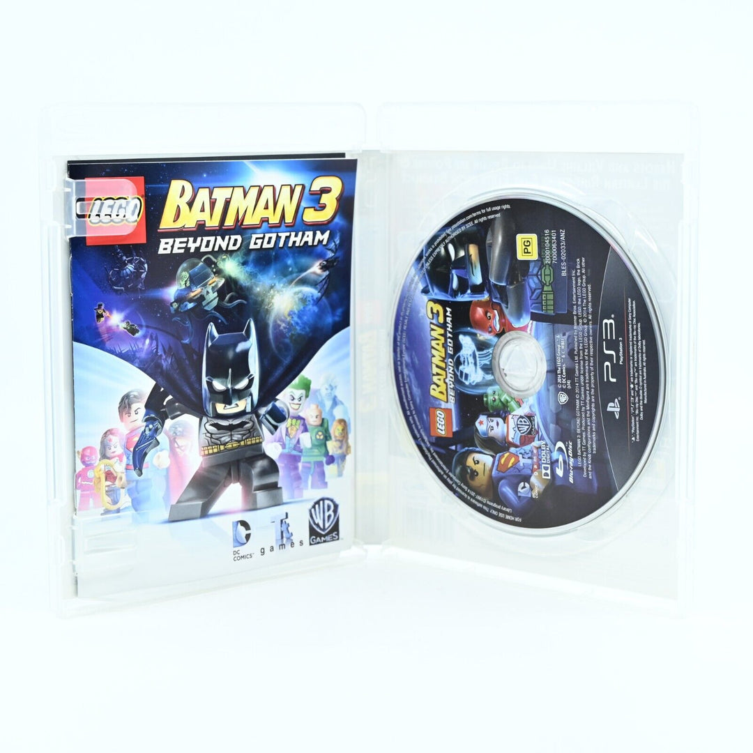 LEGO Batman 3: Beyond Gotham - Sony Playstation 3 / PS3 Game + Manual