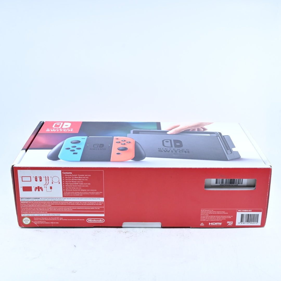 Blue / Red XKW700311 - Nintendo Switch Boxed Console - PAL - FREE POST!