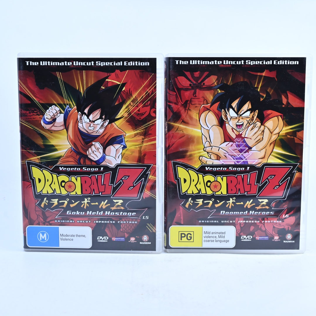 Dragon Ball Z: Vegeta Saga - Box Set - Region 4 - Anime DVD