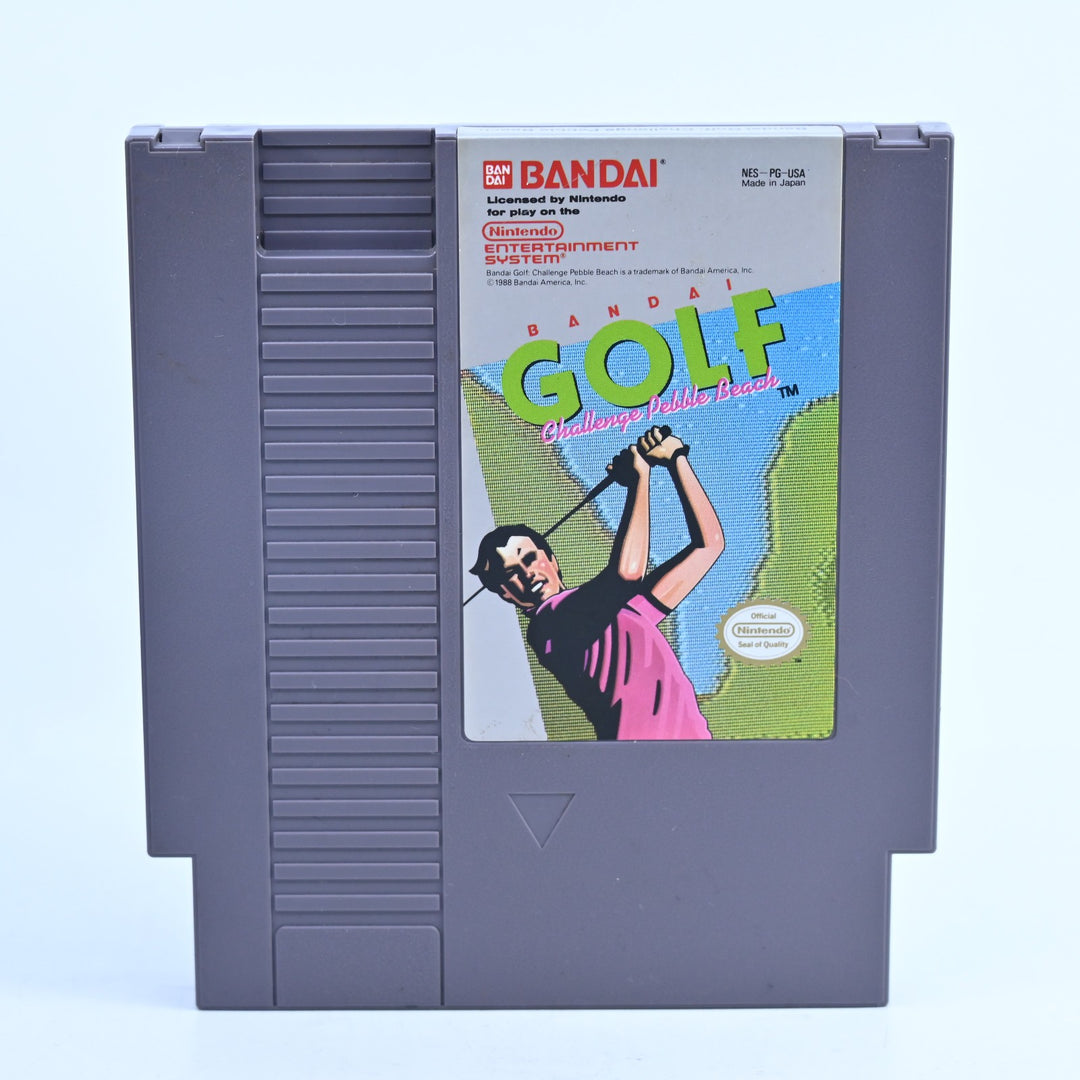 Bandai Golf: Challenge Pebble Beach -  NES Game - NTSC-U/C - FREE POST!
