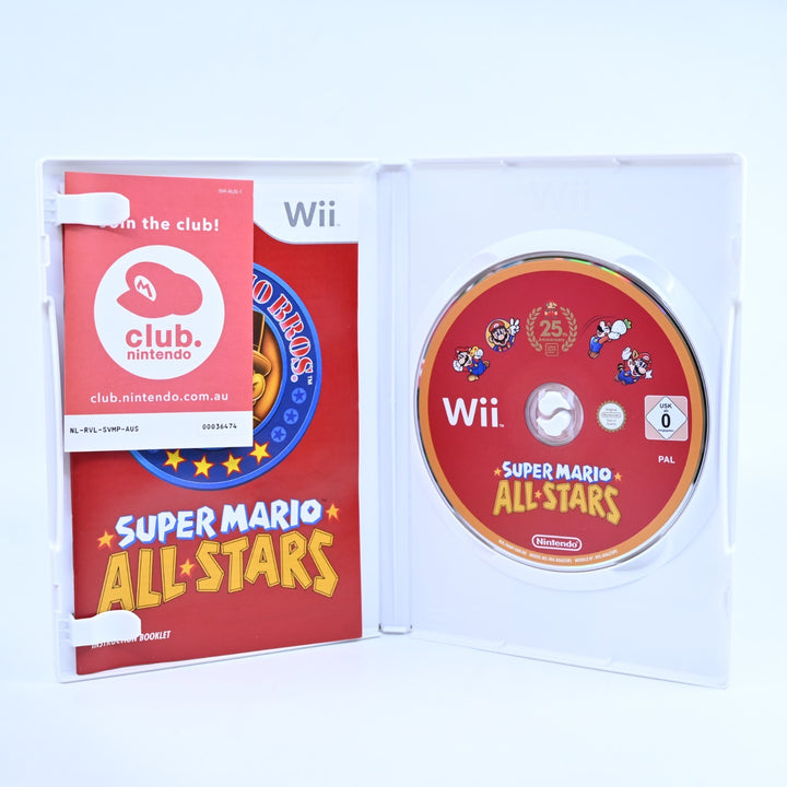 Super Mario All Stars 25th Anniversary Edition - Nintendo Wii Game + Manual
