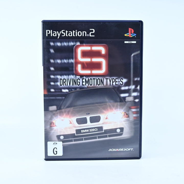 Driving Emotion Type-S - Sony Playstation 2 / PS2 Game + Manual - MINT DISC!