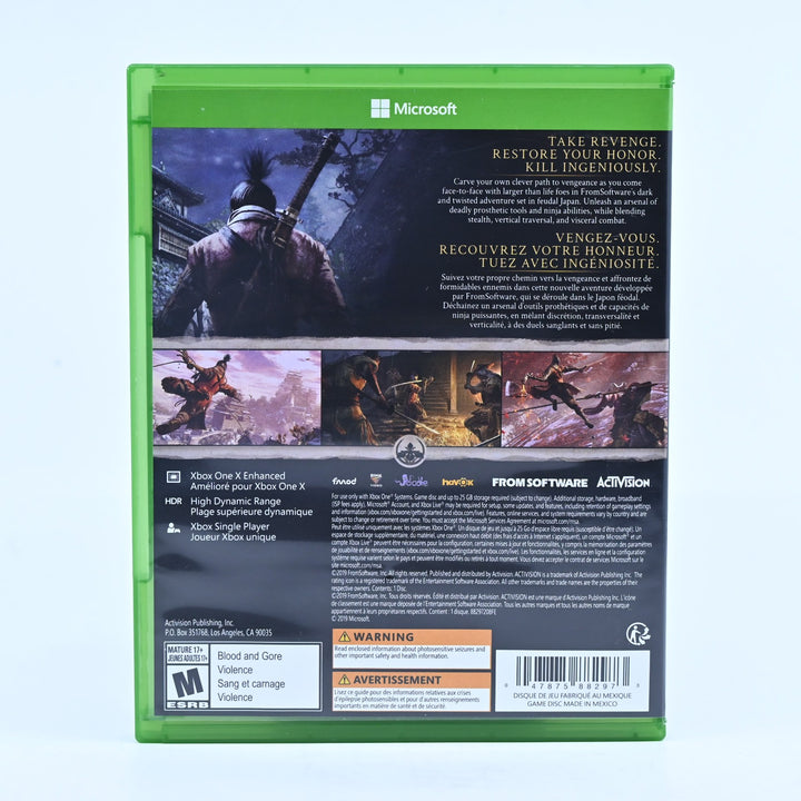 Sekiro: Shadows Die Twice - Xbox One Game - Region Free - FREE POST!
