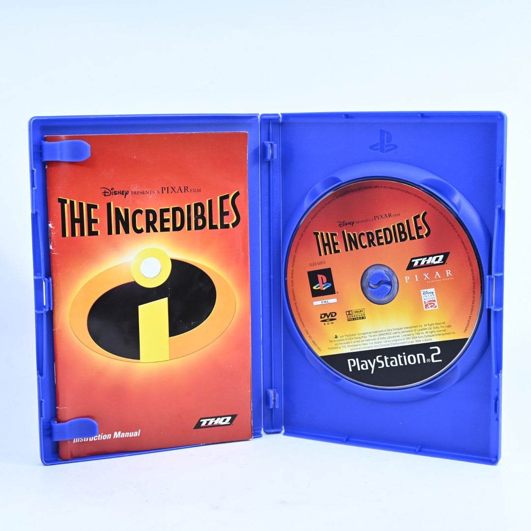 The Incredibles  - Sony Playstation 2 / PS2 Game + Manual - PAL - MINT DISC!
