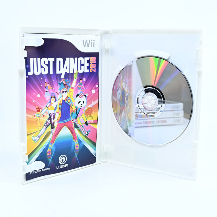 Just Dance 2018 - Nintendo Wii Game + Manual - PAL - MINT DISC!
