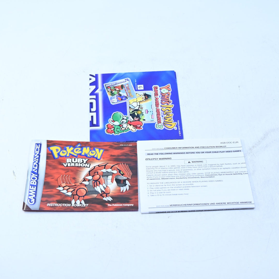 Pokemon Ruby Version - Nintendo Gameboy Advance / GBA Boxed Game - AUS PAL