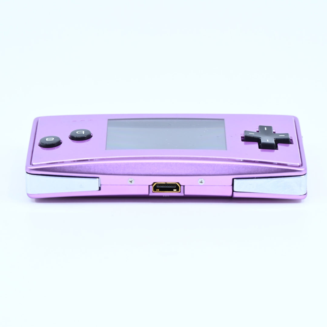 OXY-001 Purple- Nintendo Gameboy Micro Boxed Console - FREE POST!